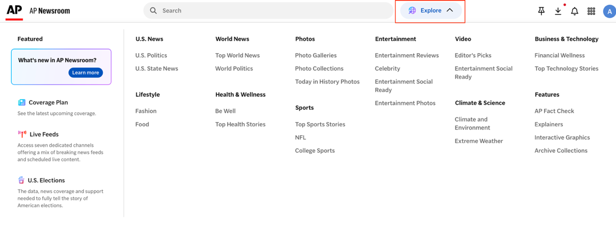 What's new in AP Newsroom (AP Newsroom)